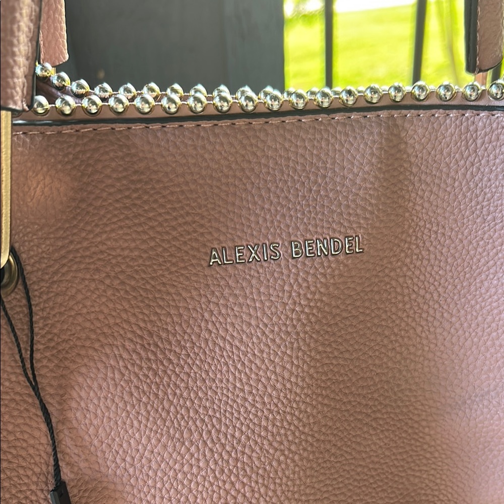 ALEXIS BENDEL Pink Tote Bag with Structured Silhouette - Picture 2 of 5